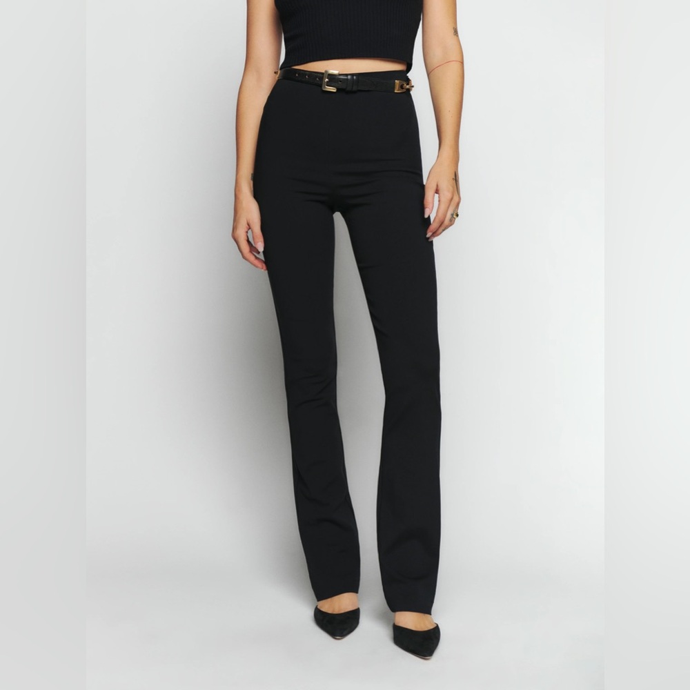NWOT Reformation Kumquat Pant Black - Size M